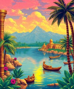 Tropical Antiquity Paint Numbers