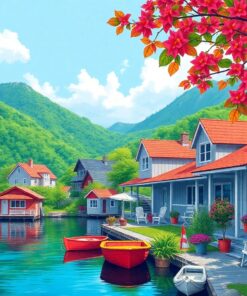 Summer Retreat Paint Numbers