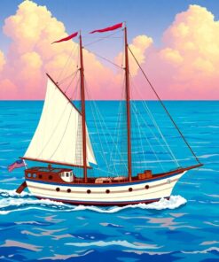 Sailing Ship Paint Numbers