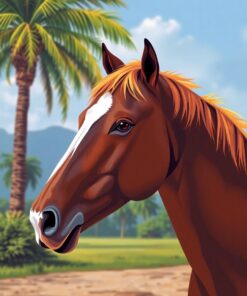 Palm Portrait Paint Numbers