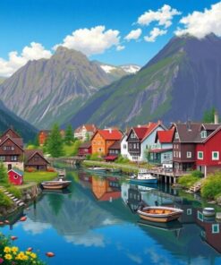 Valley Summer Paint Numbers