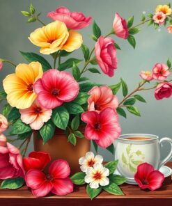 Tea Brew Paint Numbers