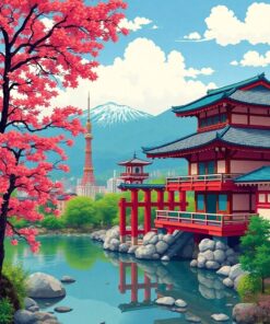 Summer Scenery Paint Numbers