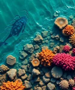 Coral Edge Paint Numbers