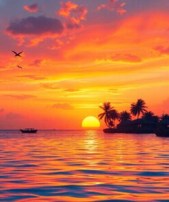 Sunset Realism Paint Numbers