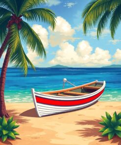 Beach Skiff Paint Numbers