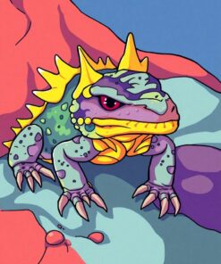 Thorny Devil Paint Numbers