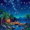 Midnight Stars Paint Numbers