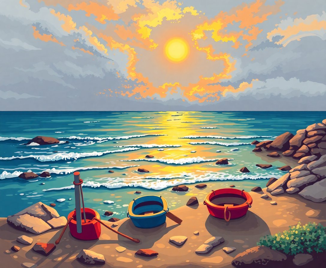 observing-the-coastal-glow-paint-by-numbers-kit-vintage