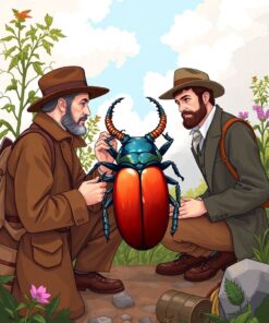 Goliath Beetle Paint Numbers