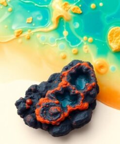 Obsidian Coast Realistic Specimen Paint By Numbers