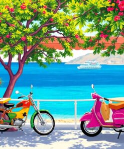 Retro Ride Paint Numbers