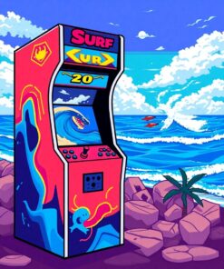 Surf Game Paint Numbers