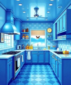 Retro Galley Paint Numbers