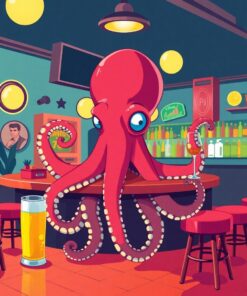 Retro Bar Paint Numbers