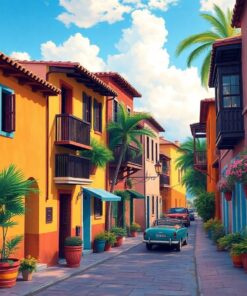 Coastal Alley Paint Numbers