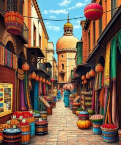 Vintage Textiles Paint Numbers