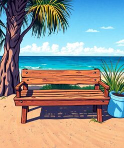 Wood Bench Paint Numbers