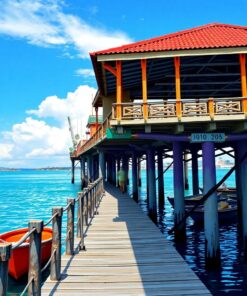 Fishing Pier Paint Numbers