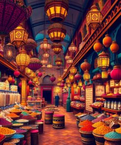 Spice Bazaar Paint Numbers