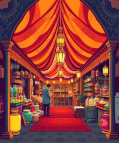 Merchant Tent Paint Numbers