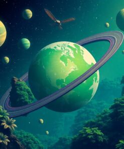 Emerald Worlds Paint Numbers