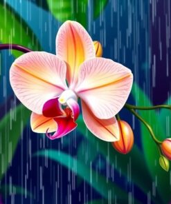 Rainforest Rain Paint Numbers