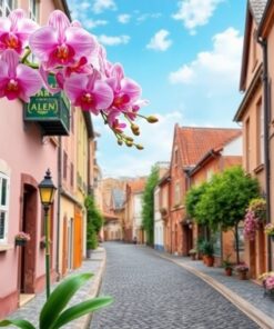 Cobblestone Streets Paint Numbers