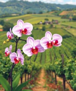 Realistic Vineyards Paint Numbers