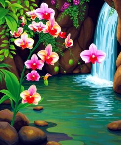 Antique Waters Paint Numbers