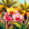 Vintage Palms Paint Numbers
