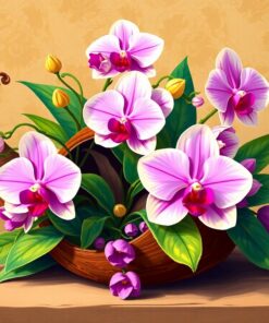 Vintage Horn Paint Numbers