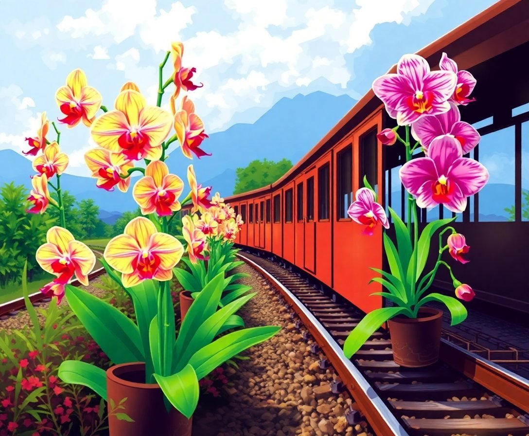 orchids-reclaiming-realistic-rails-paint-by-numbers-kit