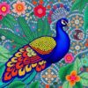 Peacock Mosaic Paint Numbers