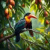 Oropendolas In Ceiba Branches Paint By Numbers