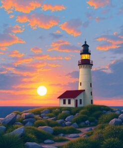 Golden Hour Paint Numbers