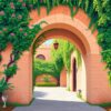 Andalusian Archway Paint Numbers