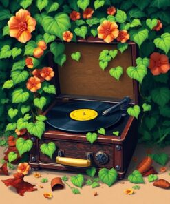 Record Player Paint Numbers