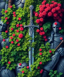 Arthurian Sword Paint Numbers