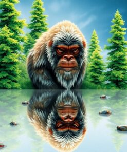 Yeti Reflection Paint Numbers