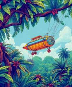 Tropical Canopy Paint Numbers