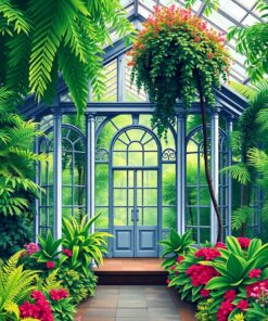 Fern Pavilion Paint Numbers