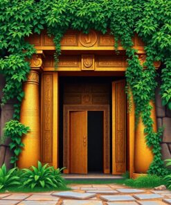 Tomb Entrance Paint Numbers