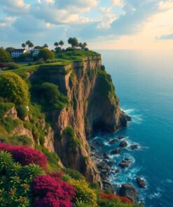 Island Cliffside Paint Numbers