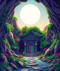 Cave Shrine Paint Numbers