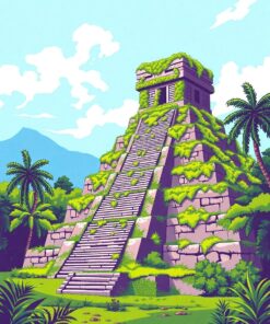 Cross Glyphs Paint Numbers