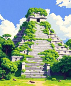 Step Pyramid Paint Numbers