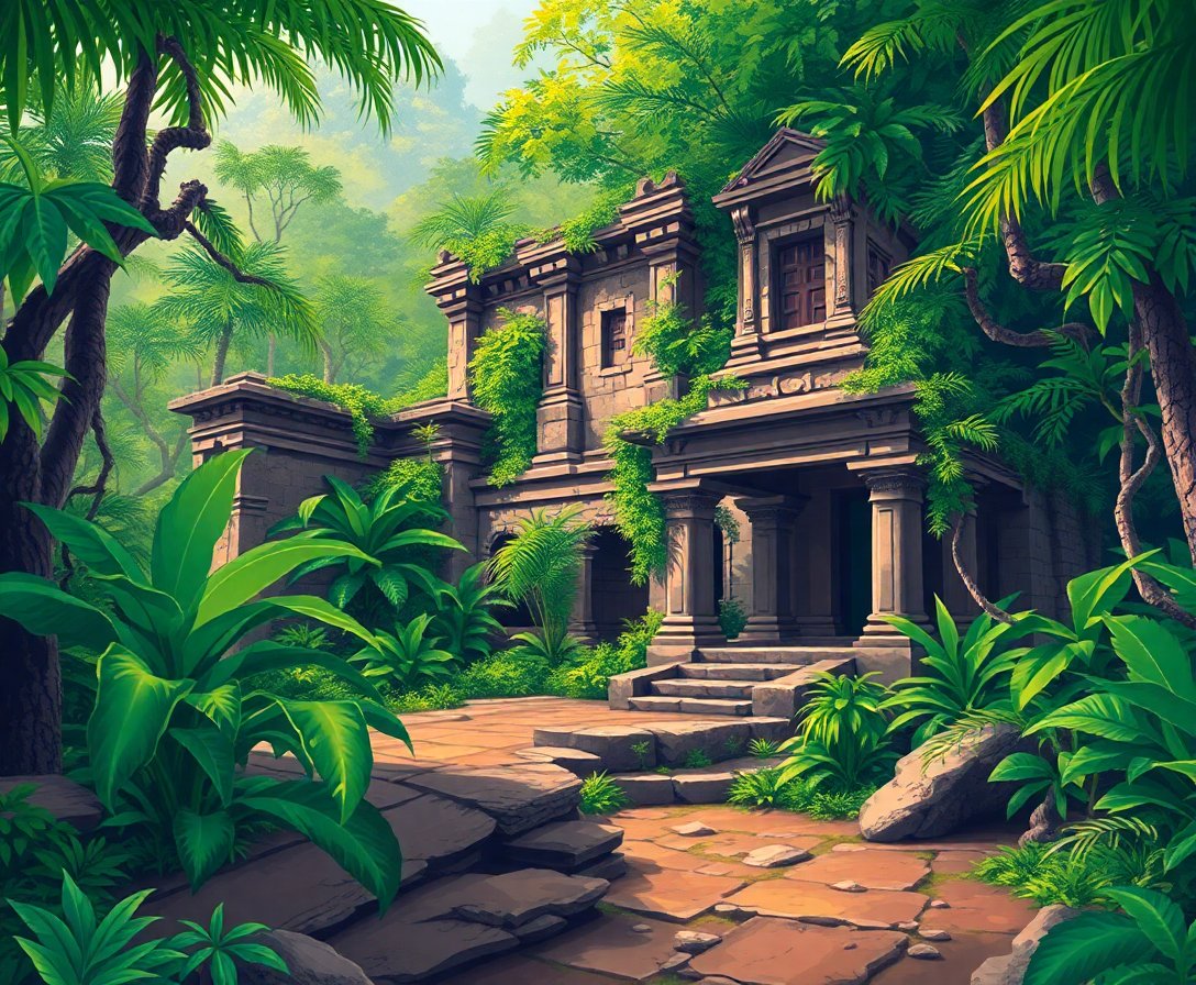 Jungle Sanctuary Paint Numbers Jungle Sanctuary Paint Numbers