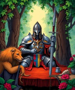 Knight Table Paint Numbers