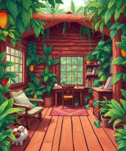 Study Room Paint Numbers